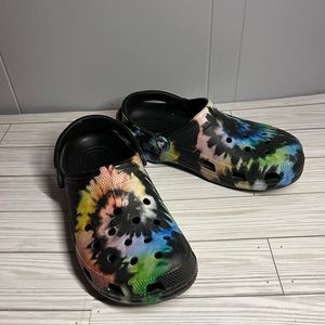 Crocs Tye dye W11/M9 clogs